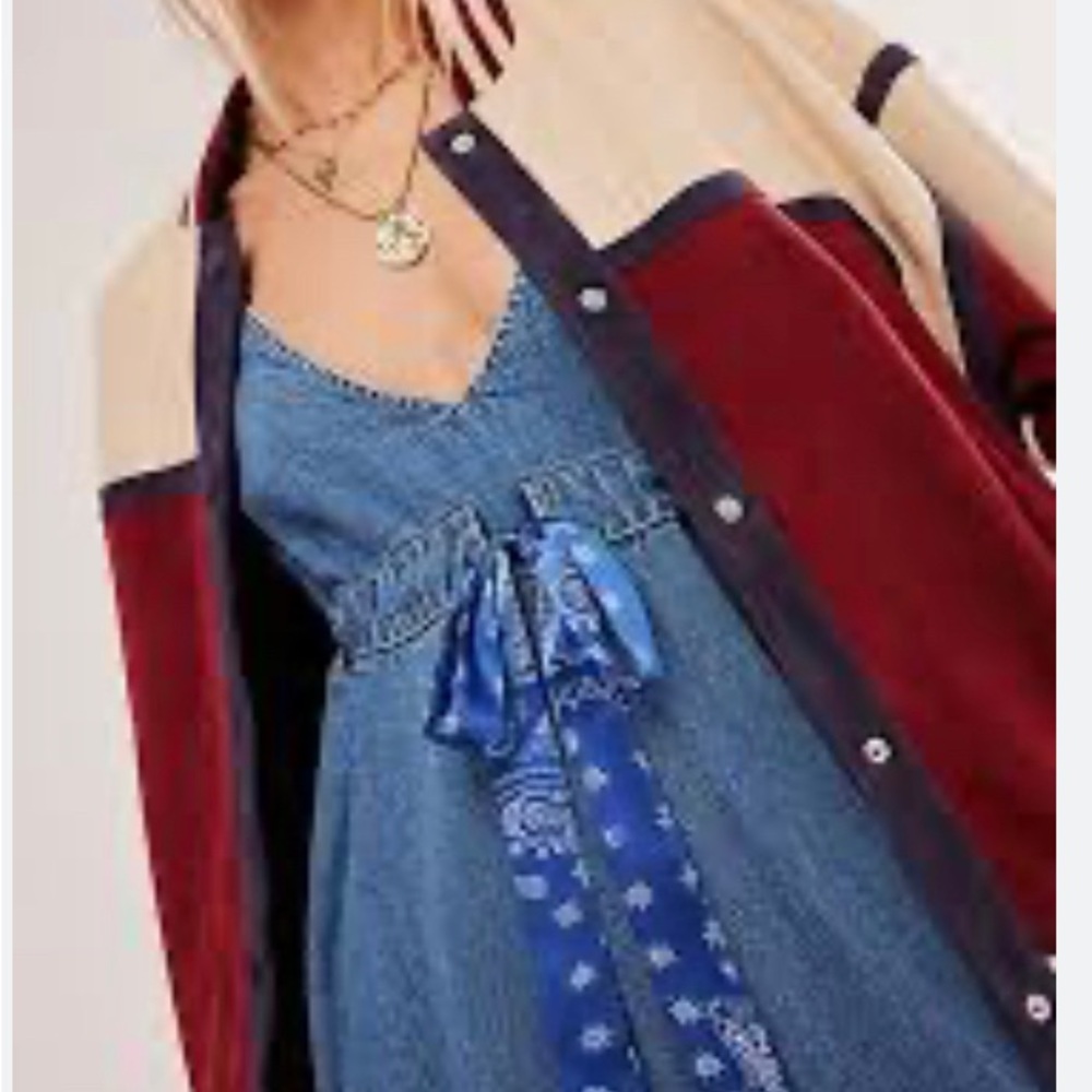 Free People denim dress - Picture 4 of 7